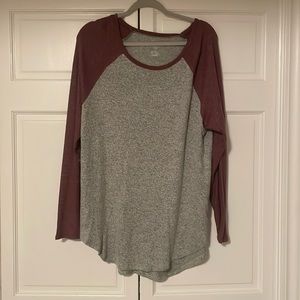 Long Sleeve American Eagle Shirt Large